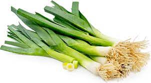 Leeks onions